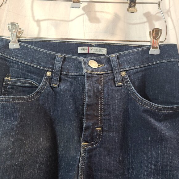Lee Riders Ladies Blue Jeans, size 6M, Straight Fit, Classic Fit - Picture 4 of 10